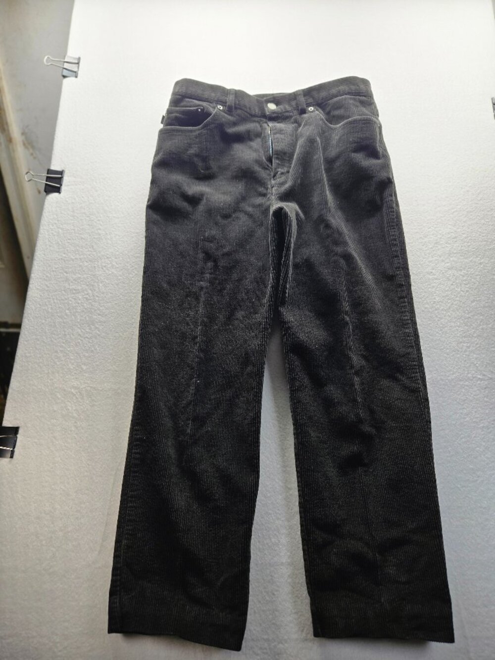 Lauren Ralph Lauren Women’s Size 14 Black Corduroy Straight Leg Pants